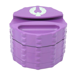 Celestial Surge weed grinder with Paper Holder & Ashtray for enhanced cannabis preparation