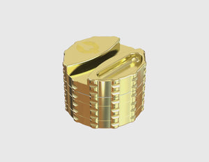 24 Karat Gold Plated Grinder