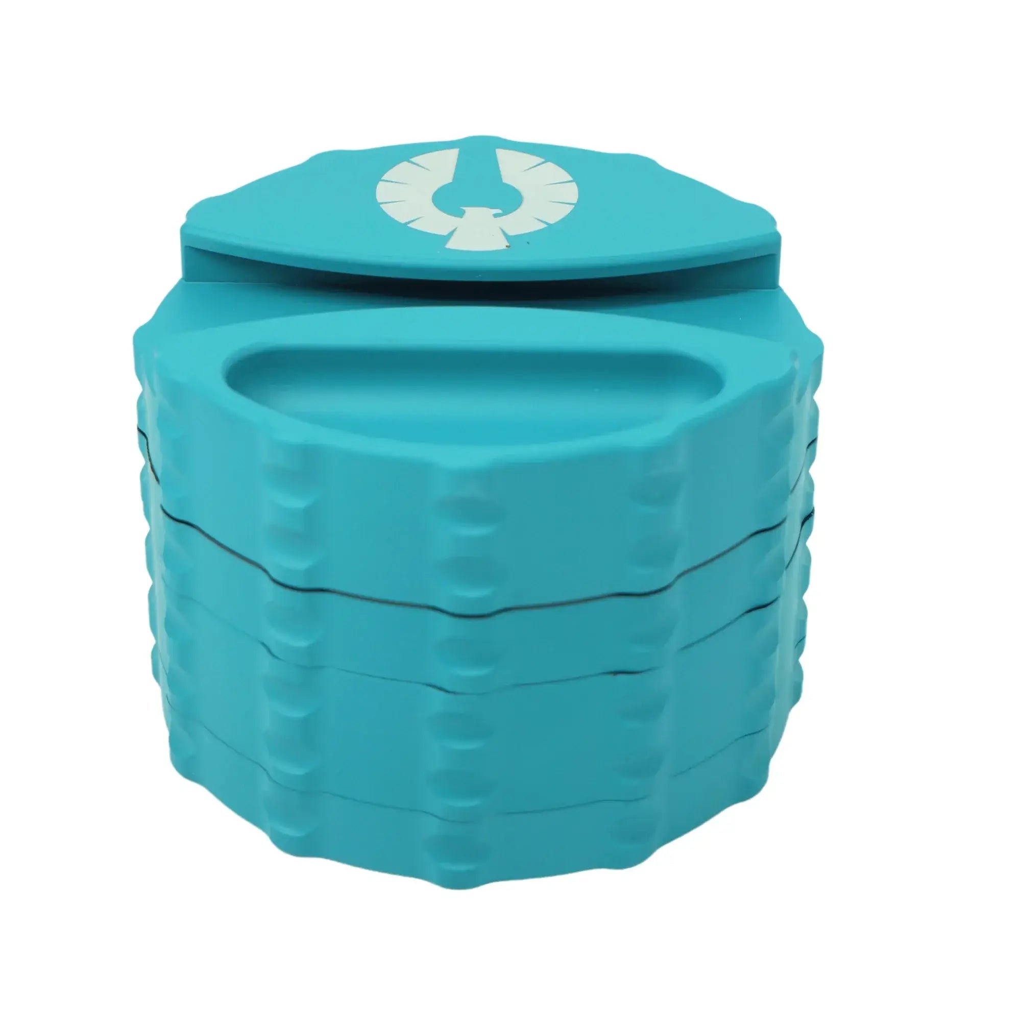 Quantum Tide teal herb grinder - 4 pieces